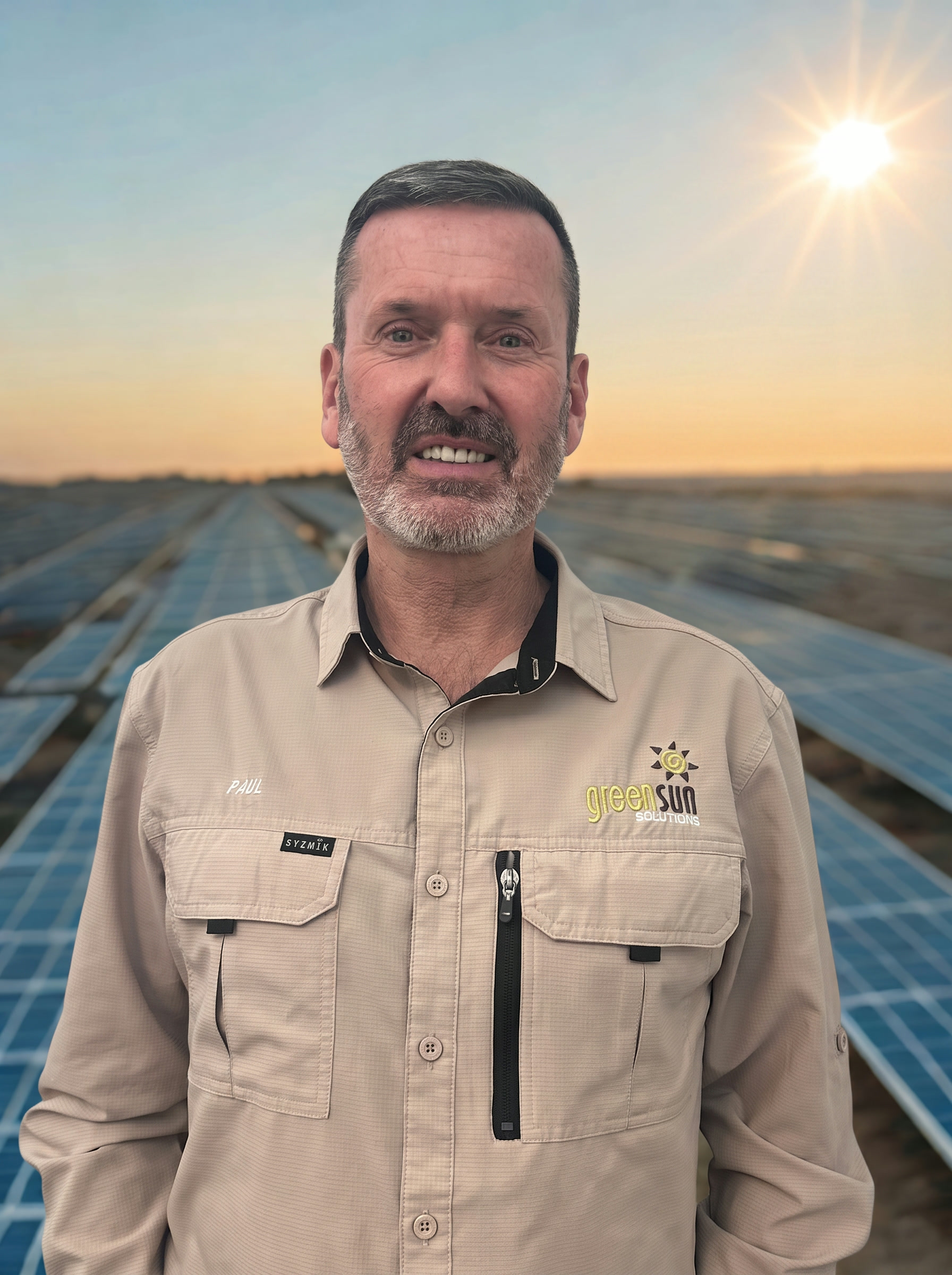 Paul, owner of Green Sun Solutions